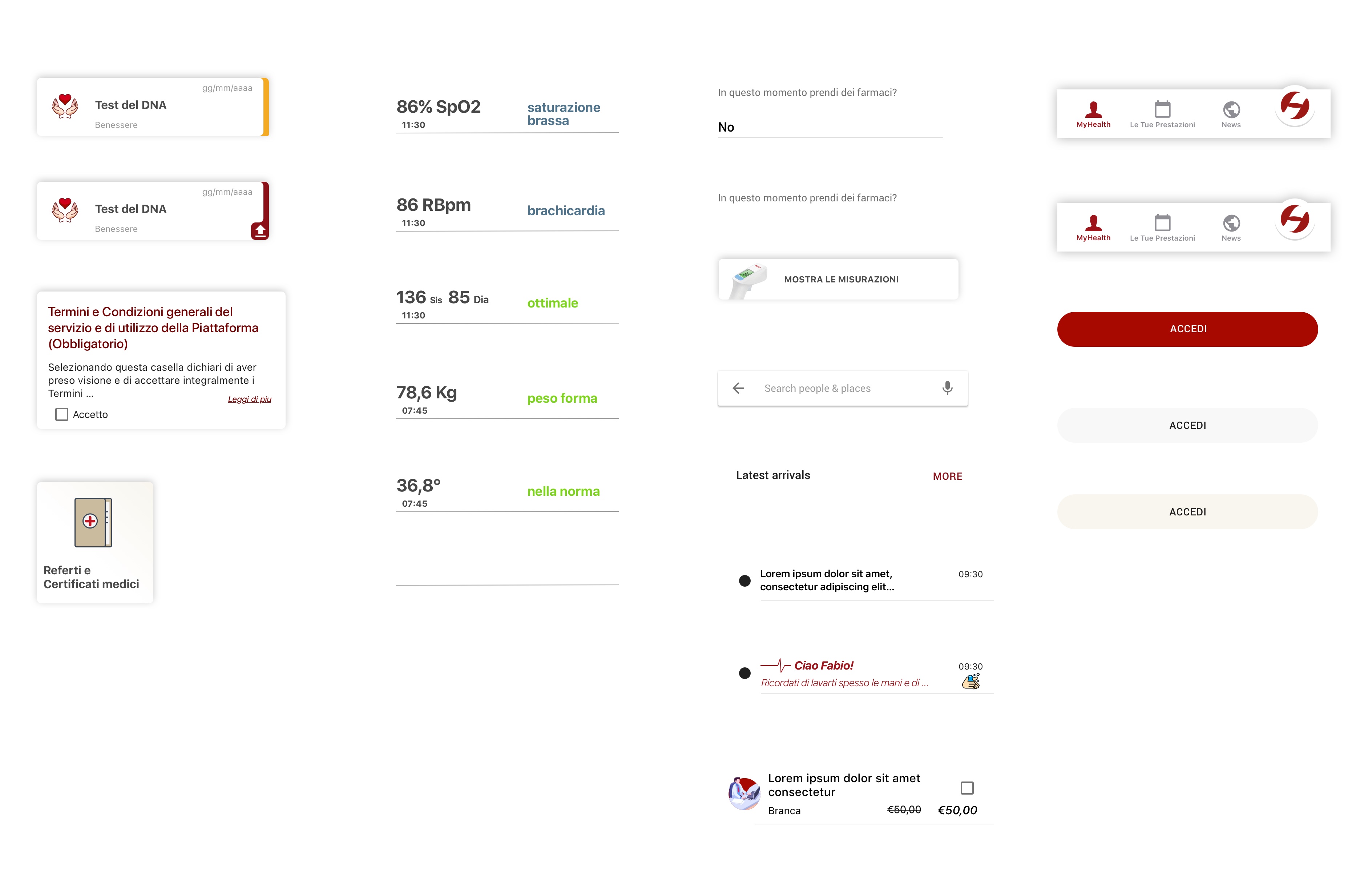 My Digital Health — UI component library